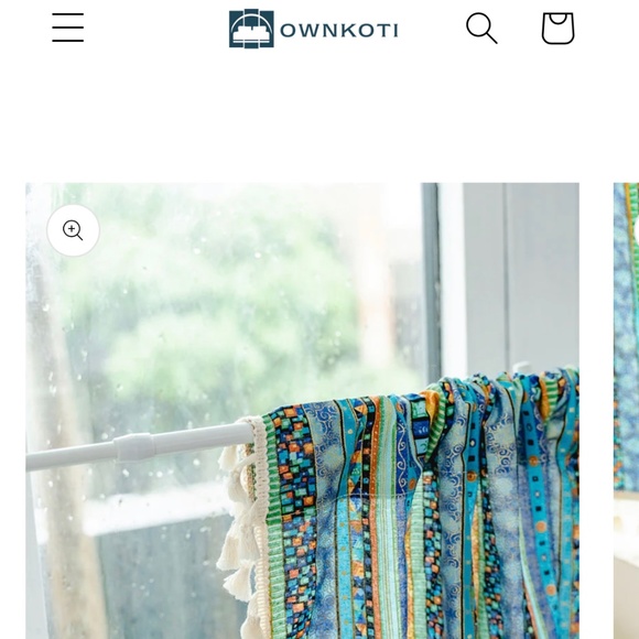 OWNKOTI cafe. curtains - Picture 2 of 5